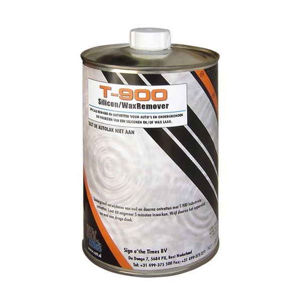 Liquido per la rimozione di cere e residui silicone